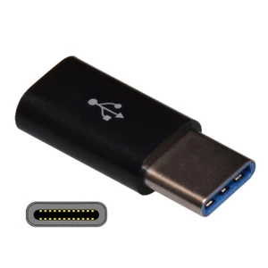 USB Typ-C 3.1 Wtyczka do gniazda micro USB Adapter Konwerter Kabel do ładowania danych - Zdjęcie 1 z 1
