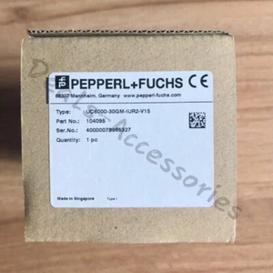 New in box Pepperl+Fuchs P+F UC6000-30GM-IUR2-V15 Ultrasonic Sensor (1PCS) - Picture 1 of 1