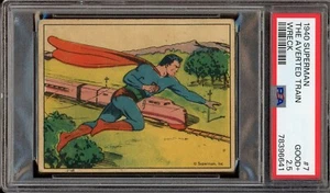 1940 Superman #7 The Averted Train Wreck PSA 2.5 - Picture 1 of 2
