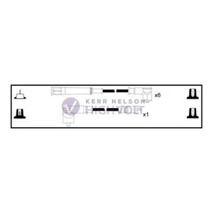 INTERMOTOR Ignition Lead Cable Kit OEF965T FOR 5 Series Genuine Top Quality - Picture 1 of 6