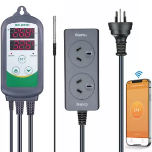 WiFi Temperature Controller ITC-308 Thermostat Seed Starter Heating Cooling Fan - Picture 1 of 24