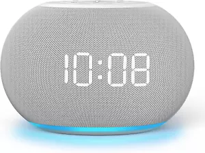 Auto-Dimmable Sound Machine Alarm Clock with Night Light, 20 Soothing Sounds, LE - Picture 1 of 12