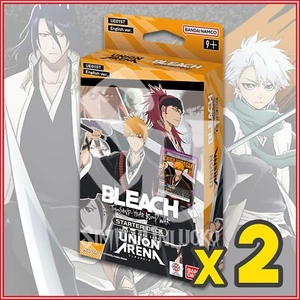 UNION ARENA TCG: BLEACH Thousand-Year Blood War Starter Deck x2 English Version - Picture 1 of 2