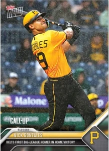Nick Gonzales - 2023 MLB TOPPS NOW #501 First MLB Homer - Picture 1 of 2