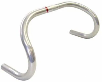 NITTO Drop Handle B123AA B123AA-38 φ25.4 380 Silver - Immagine 1 di 2