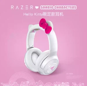 Razer Sanrio Hello Kitty Limited Edition Wireless Bluetooth Headset RGB With Mic - Picture 1 of 5