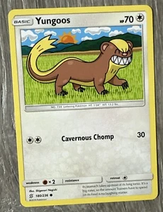 Yungoos 180/236 Pokemon Unified Minds Regular Light Play - Picture 1 of 2
