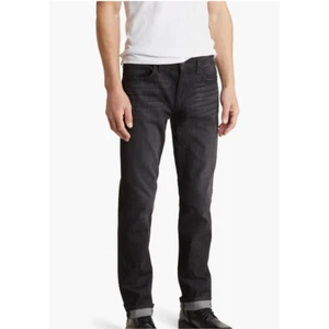$168 Joe's Jeans Hombres 34 Brixton Jeans Desteñidos Negro Recto Estrecho Denim Cinético - Imagen 1 de 3
