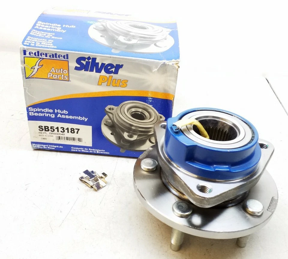 SB513187 Conjunto de cojinete de buje de husillo plateado para autopartes federadas plateadas más Foto 1 de 4
