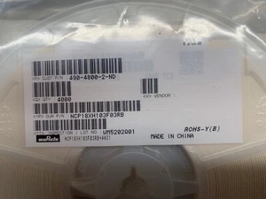 Murata Electronics NCP18XH103F03RB SMD 0603 NTC Thermistor Resistor 10K 1%  - Picture 1 of 1