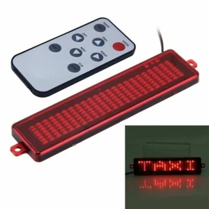 12V Car LED Programmable Showcase Message Sign Scrolling Display Lighting Board - Picture 1 of 9