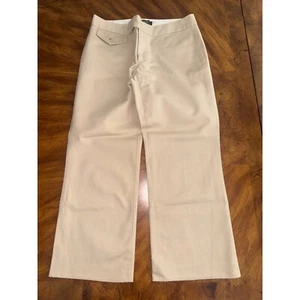 Usado en excelente estado! Capris Banana Republic Stretch Crema Caqui Beige - Talla 4 - Imagen 1 de 5