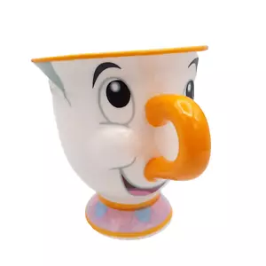 Disney Paladone Beauty And The Beast Chip Tea Cup Mug Novelty Gift Cute - Picture 1 of 9