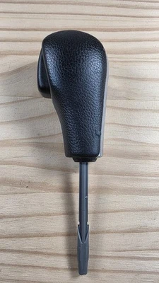 BMW X3 2004-2010 palanca de cambios palanca cuero negro OEM Foto 1 de 4