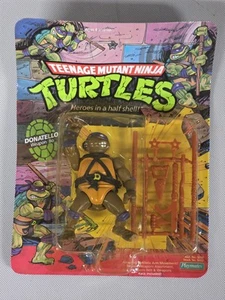 Playmates Teenage Mutant Ninja Turtles 1988 10 espaldas Donatello sin perforar sellado - Imagen 1 de 7