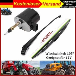 Universal Scheibenwischermotor 105° Arm Blatt Wischermotor Traktor Boot 12V - Bild 1 von 19