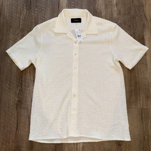 Pacsun Button Up White Size Medium T-Shirt Size Medium Short Sleeve - Picture 1 of 3
