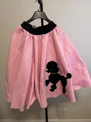 Disfraz de Halloween rosa caliente falda caniche adulto Foto 1 de 4