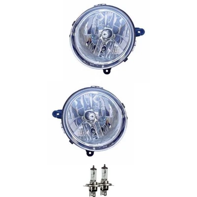 Halogen Scheinwerfer Frontscheinwerfer Set H4 für Jeep Compass inkl. Lampen - Bild 1 von 4