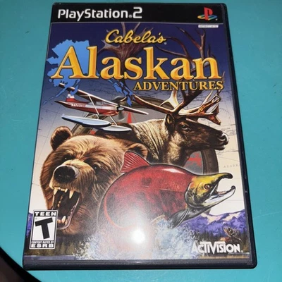 Cabela's Alaskan Adventures (Sony PlayStation 2, 2006) Cib Complete With Reg  - Image 1 of 3