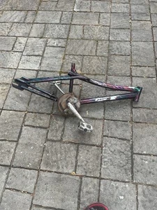 GT Performer Old School BMX Freestyle Rahmen OG 90er 4130 990 Rainbow - Bild 1 von 4
