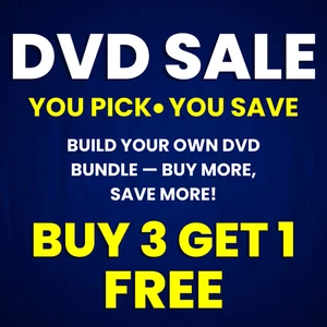 DVD Sale — Build Your Own Movie Lot — Pick & Choose — A to Z— Buy 3, Get 1 Free! - Picture 1 of 241