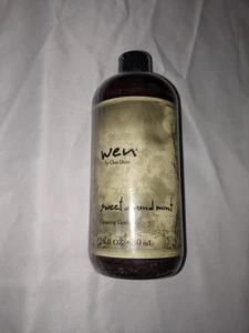 Wen Sweet Almond Mint reinigende Spülung 16 flüssige Unzen volle Größe alle Haartypen - Bild 1 von 24