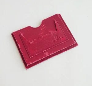 OMEGA VINTAGE KARTENETUI ETUI KARTENHALTER HOLDER FÜR SPEEDMASTER SEAMASTER #2 - Bild 1 von 2