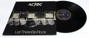 AC/DC Let There Be Rock Vinyl LP Record 1977 Aussie 1st Press Blue Roo ERROR OOP - Picture 1 of 8