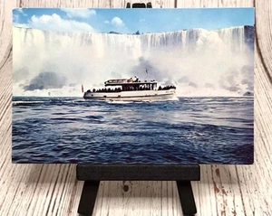 New York NY Niagara Falls -  Maid of the Mist Boat Tour Postcard - Picture 1 of 4