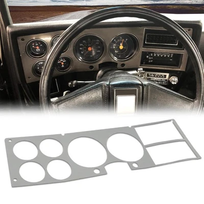 Apto para Chevy GMC Truck Blazer Suburban 1981-1987 aluminio tablero bisel inserto Foto 1 de 4