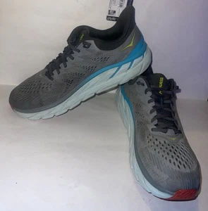 Hoka One One Clifton 7 1110508/WDDS para hombre EE. UU. Zapatillas de running de carretera gris talla 10,5 - Imagen 1 de 21
