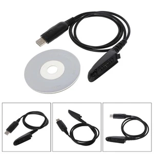 USB Programming Cable For Walkie Talkie Radio GP340 GP380 GP328 HT1250 - Zdjęcie 1 z 8