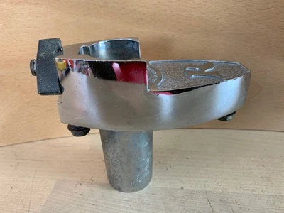 ROGERS Big R MemriLoc Tom Bass Drum Bracket Leg Arm Mount Holder Part 70s Vtg US - Image 1 of 4