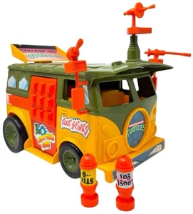 Partywagon 100% komplett - Turtles Bus Waggon Playmates 1989 INKgrafiX Toys A427 - Picture 1 of 24