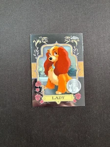 2025 Topps Chrome Disney Lady And The Tramp 70th Anniversary #LT-1 Lady #2 BJMY - Picture 1 of 2