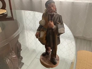 Vintage Terracotta statue Sailor Seaman Salty fisherman 8.5” Tall - Picture 1 of 9