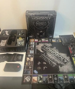 Game Of Thrones Monopoly Complete & Working Sound - Picture 1 of 5