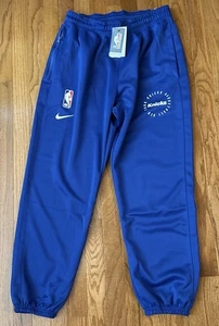 Pantalones de rendimiento Nike New York Knicks azules Dri-Fit Spotlight para hombre nuevos con etiquetas grandes - Imagen 1 de 1