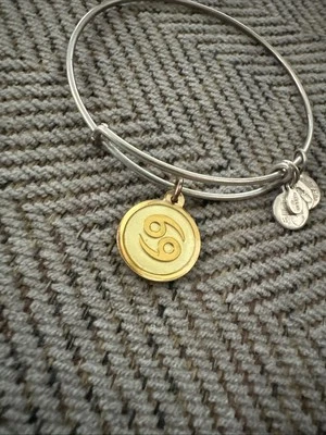 PULSEIRA RARA ALEX e ANI HORÓSCOPO DO CÂNCER resina esmaltada PULSEIRA CHARME EPÓXI - Imagem 1 de 3