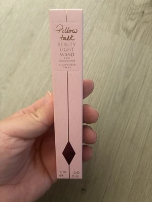 CHARLOTTE TILBURY Beauty Light Wand Pillow Talk 0.40 oz Highlighter NEW In Box - Image 1 of 4