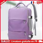 Women Sports Bag Waterproof Oxford Sports Backpack for Travel Swimming (Purple)