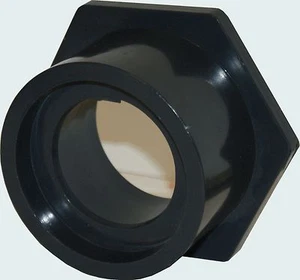 New Sch 80 PVC 1-1/4" X 1/2" Reducing Bushing (Ring) Socket Connect New - Picture 1 of 7