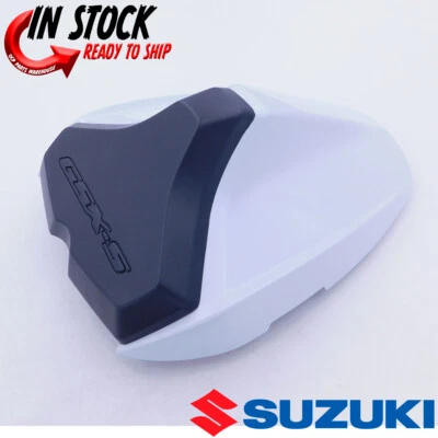 CUBIERTA DE ASIENTO SUZUKI BLANCA 2018 - 2023 GSX-S750 GENUINA OEM NUEVA 45500-13810-YWW Foto 1 de 4