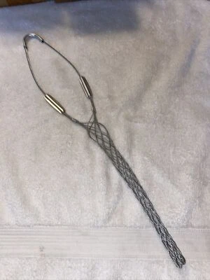 Woodhrad 36569 Support Grip, Bus-Drop, Single Eye, Galvanized Steel, 1900lb - Image 1 of 4