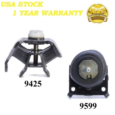 2 ШТ КРЕПЛЕНИЯ ДВИГАТЕЛЯ И ТРАНСМИССИИ ПОДХОДЯТ ДЛЯ 2007–2014 TOYOTA FJ CRUISER V6 4,0 Л; ПОЛНЫЙ ПРИВОД - Изображение 1 из 4