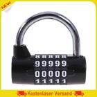4/5 stellige Passwort Lock Breite Bgel Kombination Sicherheitsschloss fr Trave