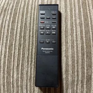 PANASONIC VEQ0745 VCR REMOTE CONTROL AG1230, NVG45PX OEM Tested - Picture 1 of 4