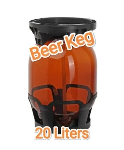 Barril de cerveza PET 20 litros. Barril de cerveza. Fermentador. Barril de cerveza. Tipo A - Imagen 1 de 4