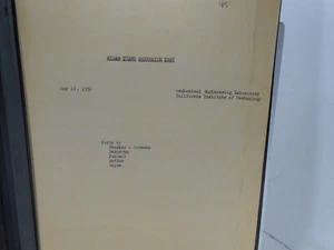 1950 WESTINGHOUSE STEAM TURBINE GENERATOR TEST RESULTS CIT Report With Photos - Picture 1 of 4